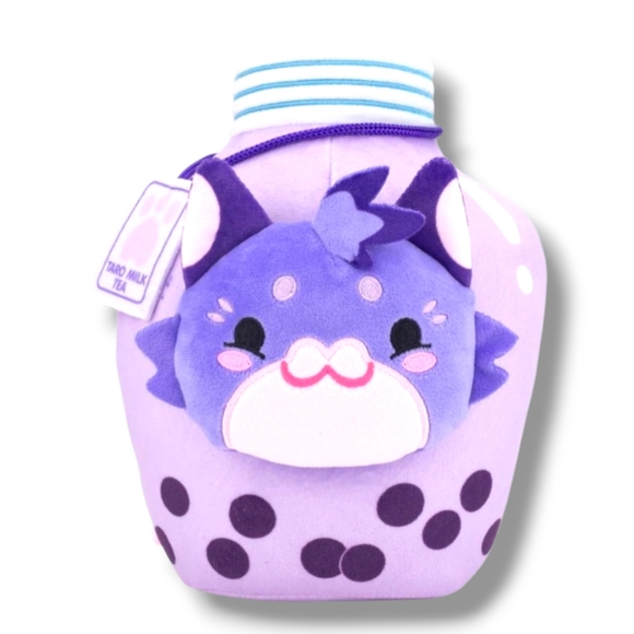 RARE Taro Milk Tea Cat Plushie By: Cat Game Plush...